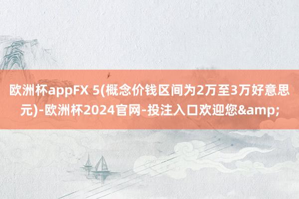 欧洲杯appFX 5(概念价钱区间为2万至3万好意思元)-欧洲杯2024官网-投注入口欢迎您&